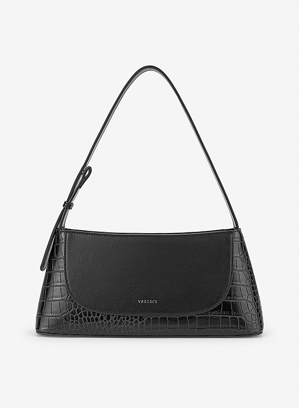 Crocodile Skin Shoulder Bag II