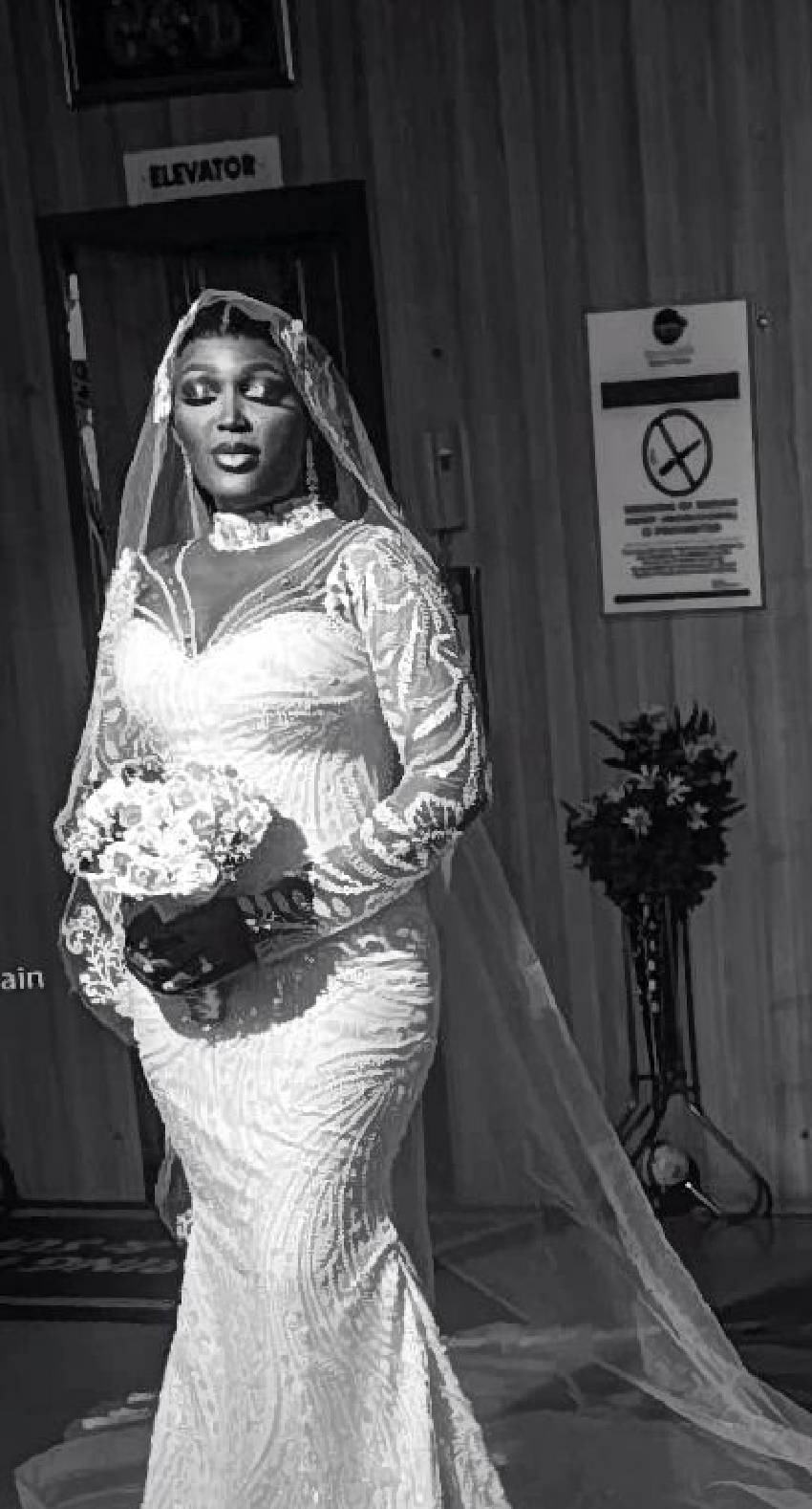 Beaded Wedding Gown (Portrait)
